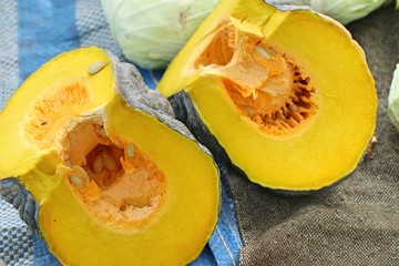 Pumpkin at street food