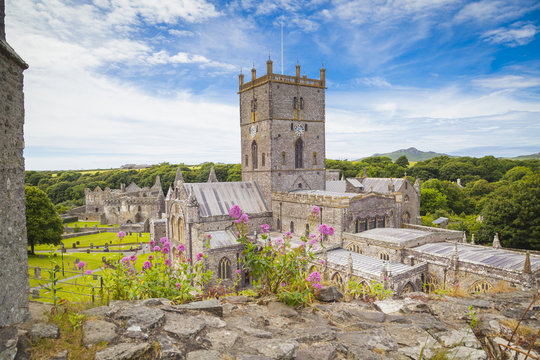 St. Davids Kathedrale In Pembrokeshire, Wales