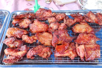 pork roast on street food