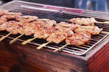 pork roast on street food