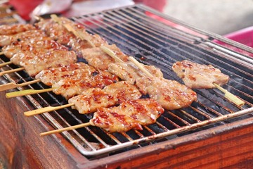 pork roast on street food