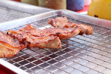 pork roast on street food
