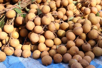 Longan fruit at street food