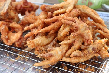 Fried chicken at street food