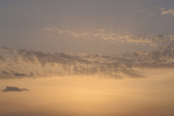 Abend HImmel Sonnenuntergang