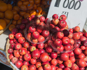 Japan cherry fruit sold at the market.