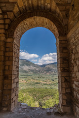 Vallée de la Phocide depuis le Monastère d'Ossios Loukas
