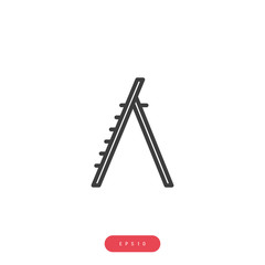 Stepladder Vector İcon, Eps10