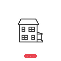 Home, House Vector İcon, Eps10