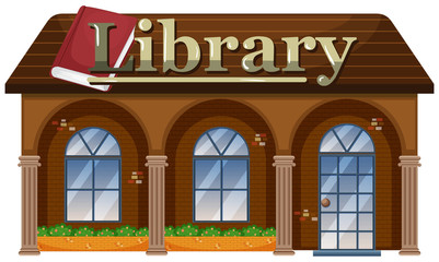 Exterior of a Library
