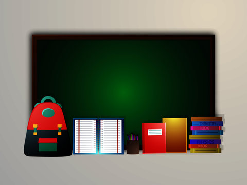Creative and beautiful abstract for Happy Teachers Day with nice Education elements in background.