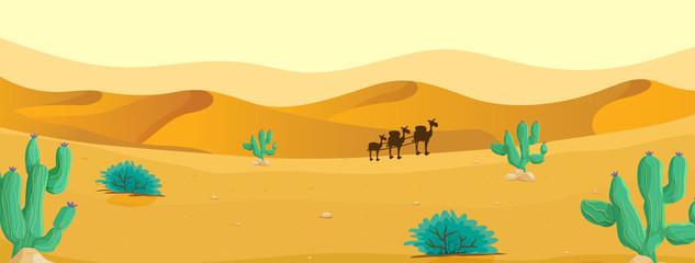 Camel at the desert © GraphicsRF
