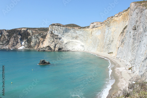 Spiaggia Di Chiaia Di Lunaponzalatina Stock Photo And