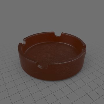 Empty ashtray