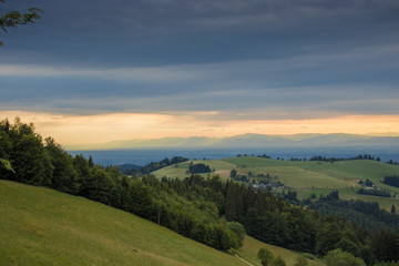 Obraz premium Schauinsland bei Freiburg, Schwarzwald