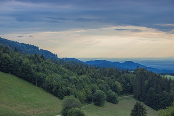 Fototapeta premium Schauinsland bei Freiburg, Schwarzwald