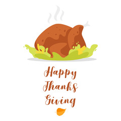 Thanksgiving Day greeting card