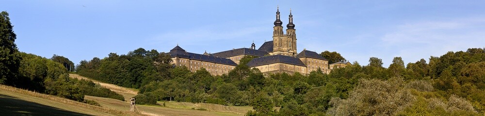 Fototapeta na wymiar Kloster Banz, Panorama
