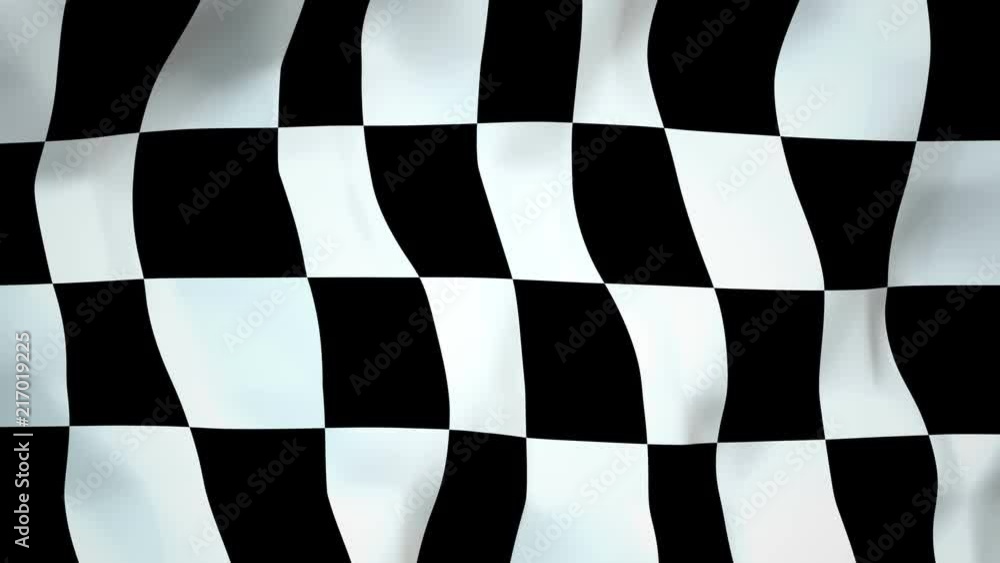Poster finish flag seamless loop