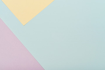 paper geometric flat lay background