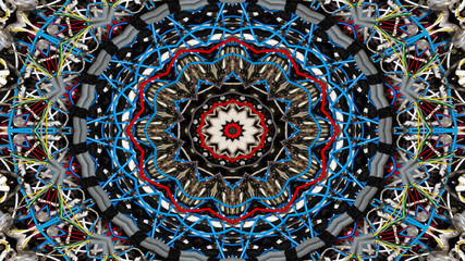 Cables Electric Wires Kaleidoscope