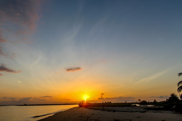 Nascer do sol - Barra de Santo Ant&ocirc;nio - AL