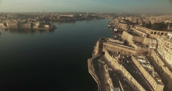Aerial Shot over an Island
