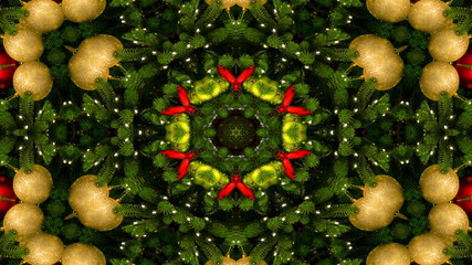 Christmas Celebration Kaleidoscope