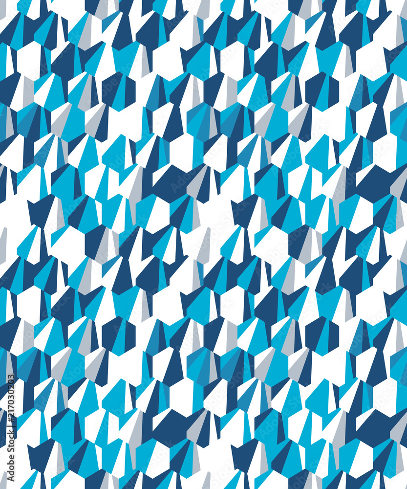 Aufkleber design seamless hexagon geometric pattern. abstract striped background.