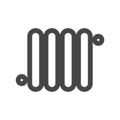 Heating radiator icon