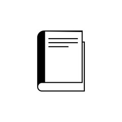 Isolated Book vector. Premium quality graphic design icon. Simple icon for websites, web design, mobile app, info graphics
