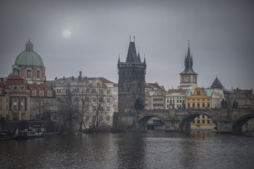 Obraz na płótnie Canvas Prague - Charles bridge, Czech Republic
