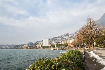 The resort is on the beach.