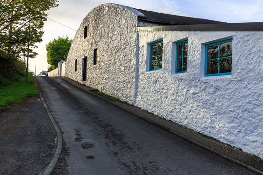 Bruichladdich whisky distillery on Islay island