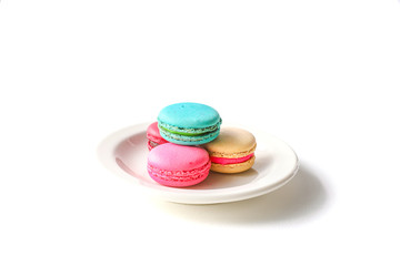 colorful macaroons