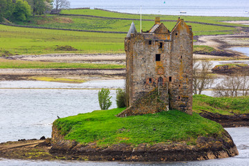 Castle Stalker near Pornacroish, Scotland