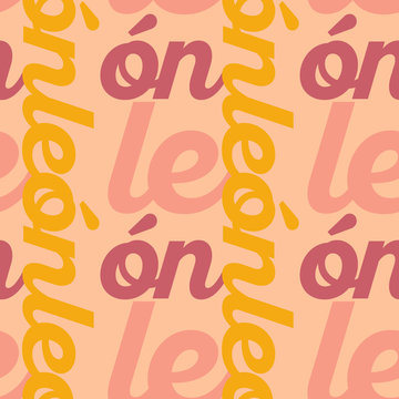 Leon, mexico seamless pattern