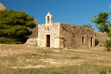 Fototapeta na wymiar Fortezza in Rethymnon auf Kreta