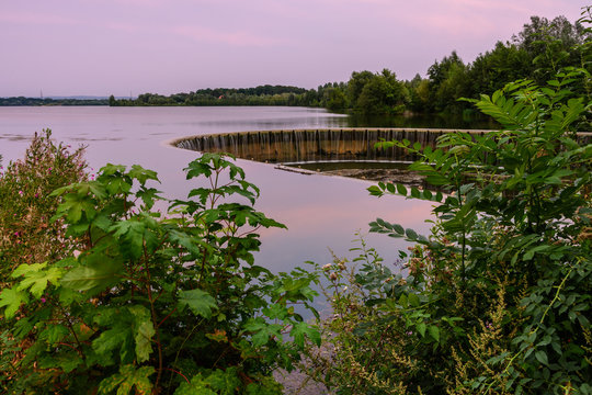 Die blaue Stunde am Lippesee.Paderborn