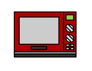 電子レンジ赤(緑)