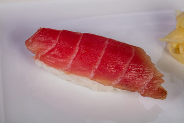 Japanese sushi with tuna