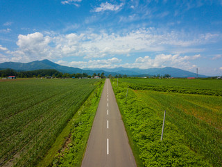 北海道の空撮