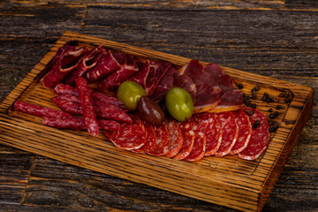Italian meat plate