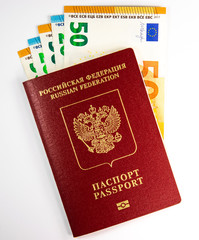 russian foreign passport and 50 euros