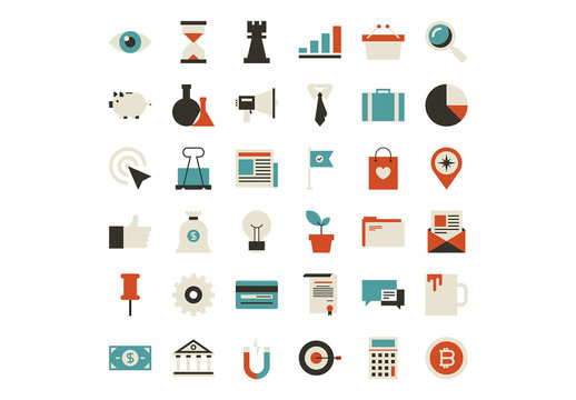 36 Business and Finance Icons