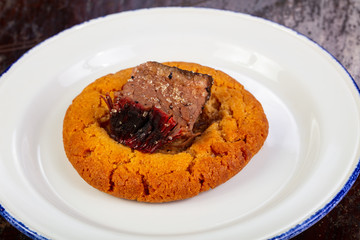 Pastrie with beef