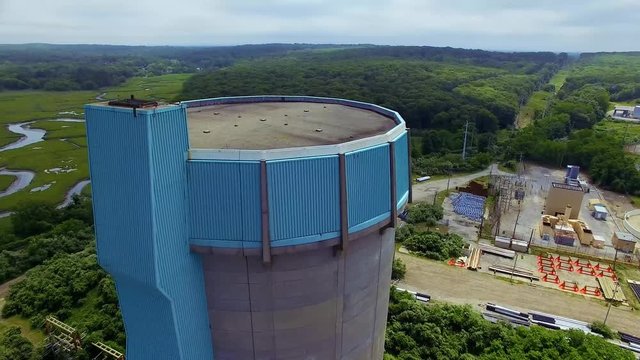 Shoreham Nuclear Power Plant, Decommissioned and Abandoned in 1994 in Shoreham.NY