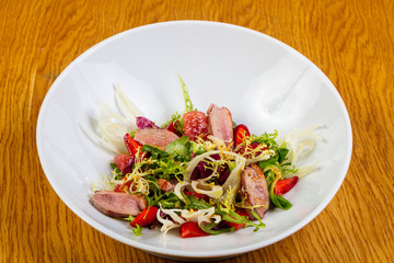 Roasted tuna salad