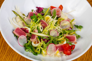 Roasted tuna salad