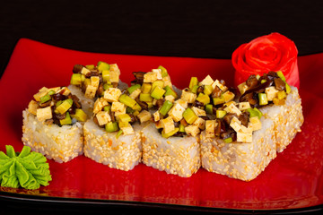 Japanese vegetarian roll